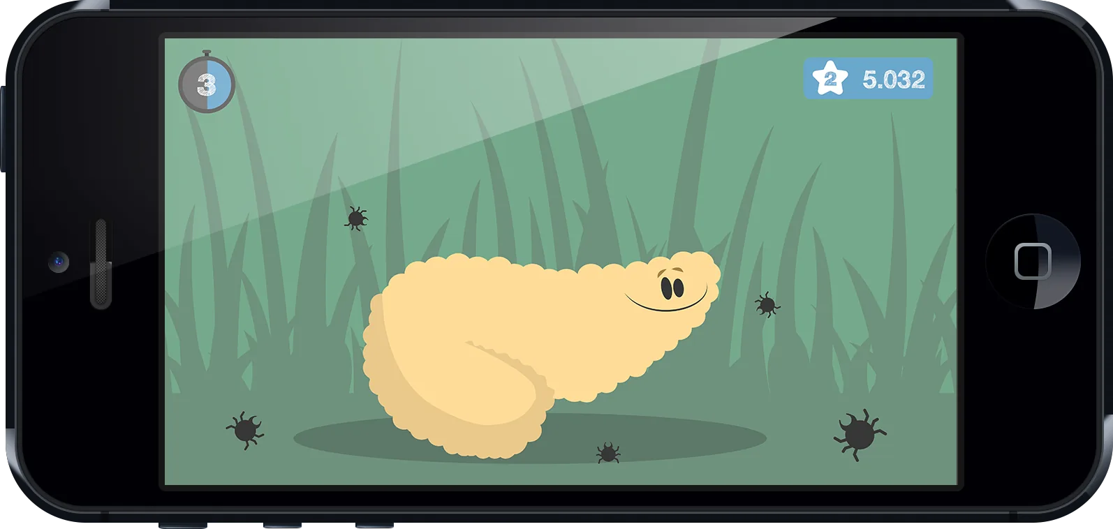 Original game concept: the pancreas character in another challenge